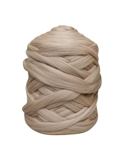 Česaná ovčí Merino vlna barva kašmír