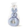 králíček modrý s mašlí
