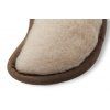 Podhlavník podkova, camel 40x10x30 cm (3)